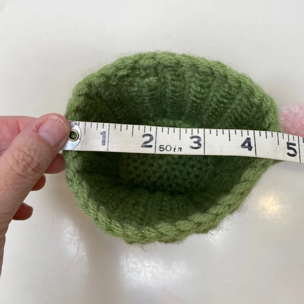 Handmade crochet cactus